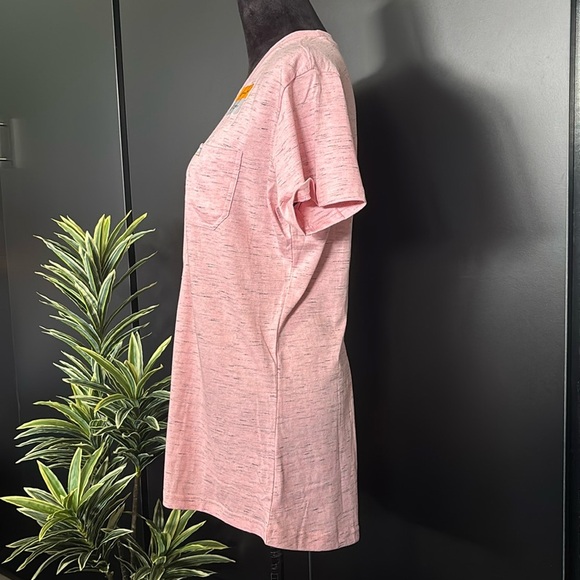 Ariat Rebar Cotton Strong, pre-shrunk,hidden pen pocket, crewneck, extended back - Picture 2 of 8